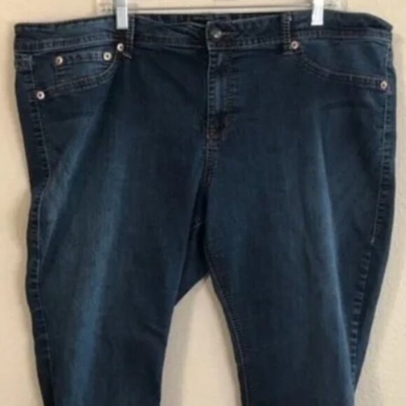 Torrid Source Of Wisdom Jeans Blue Boot Cut Plus Size Boho Streetwear Sz 2 - Picture 1 of 6